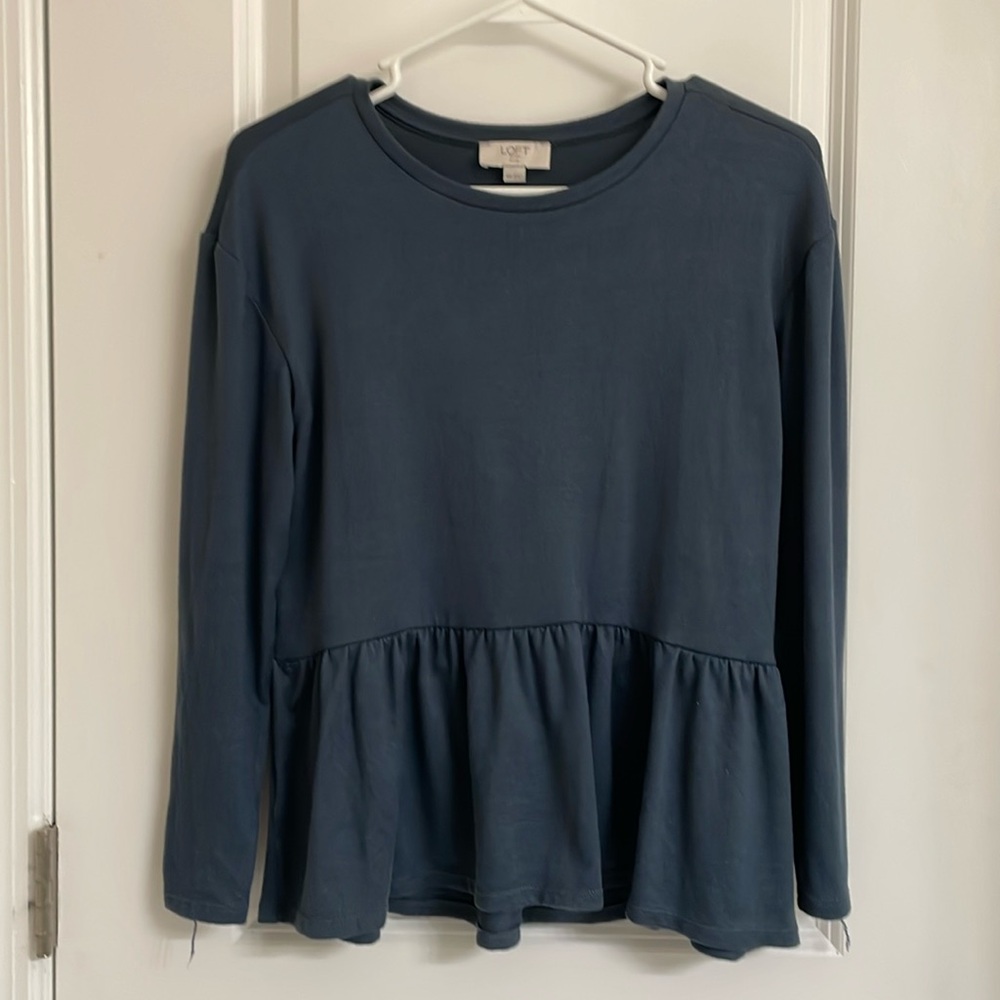 Loft Peplum Top